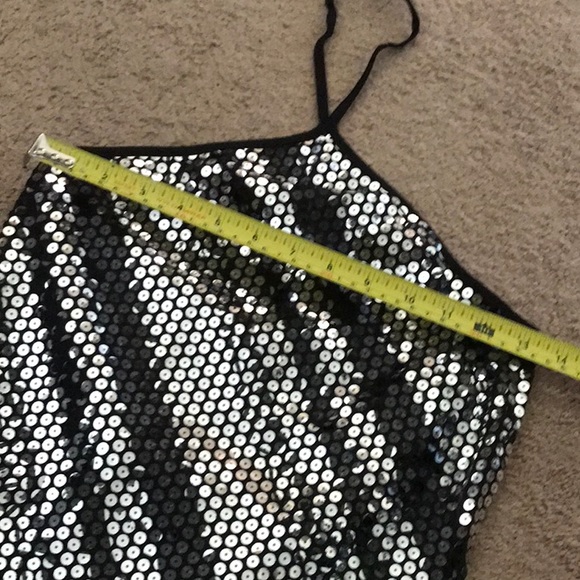 EXPRESS Sequins Top. Size S - Picture 3 of 8